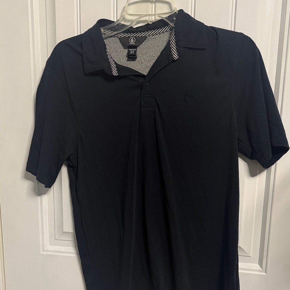 Volcom Men's Classic Black Polo